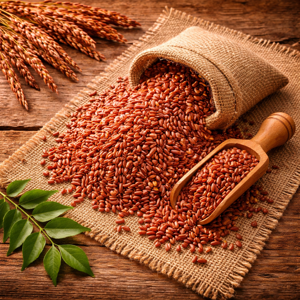 Unpolished Red Rice