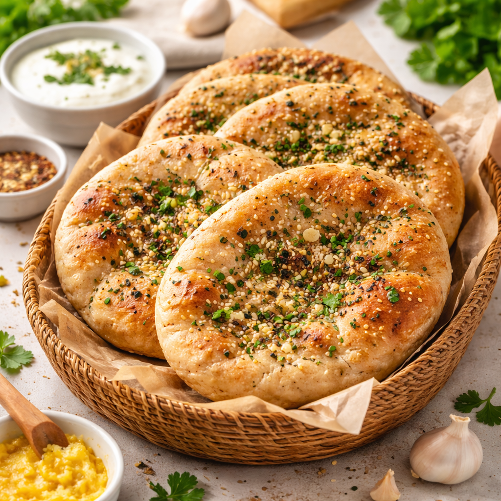 100% Whole Wheat Kulcha(Pack of 3Pc)