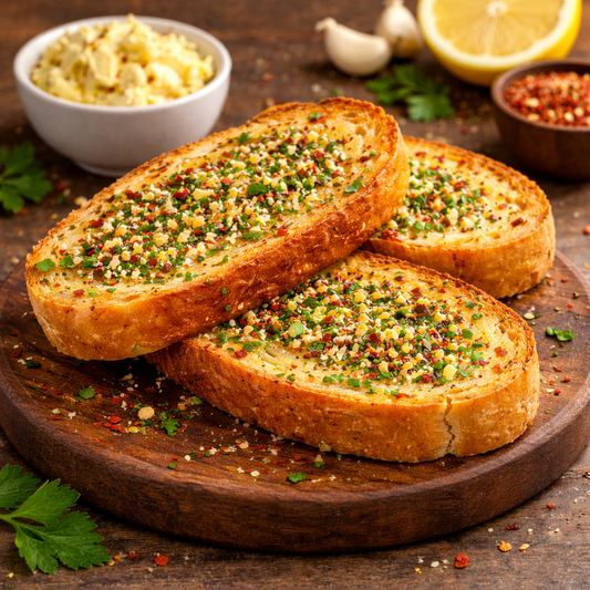 Chilli Garlic Butter Toast(120) Grm