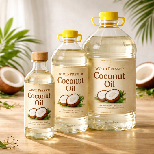Wood Pressed Coconut Oil
