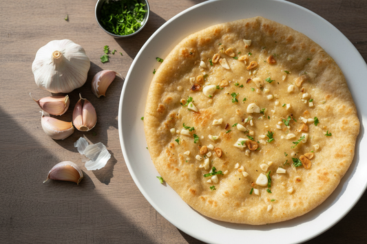 not roosted and put Garlick loves near the plate 